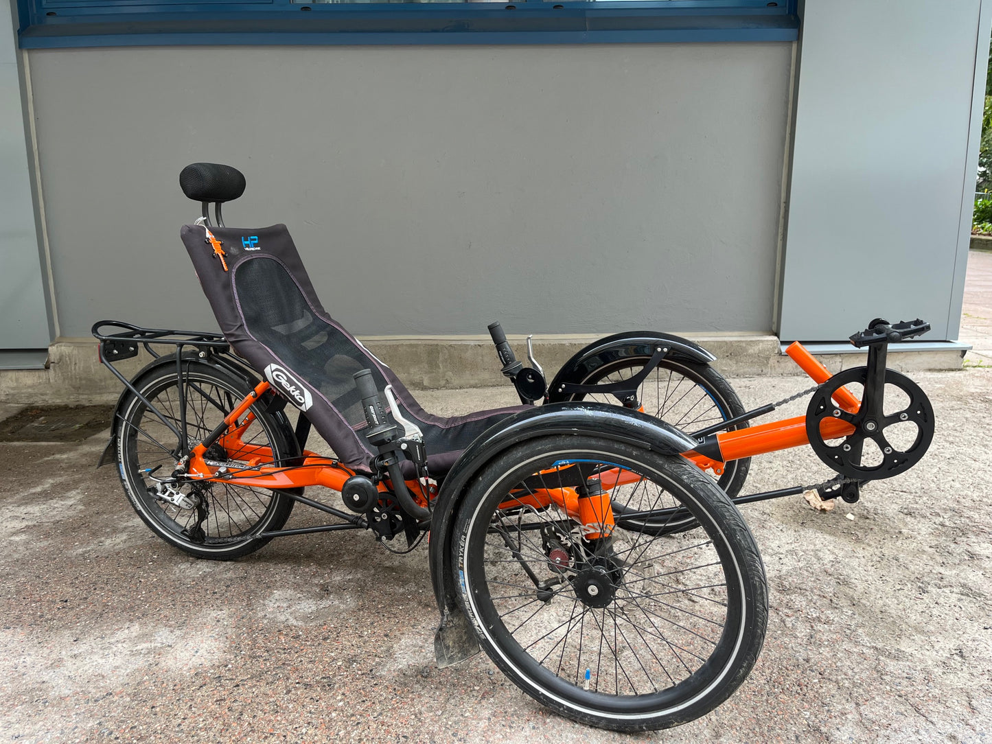 Kolmipyöräinen nojapyörä HP Velotechnik Gecko 20