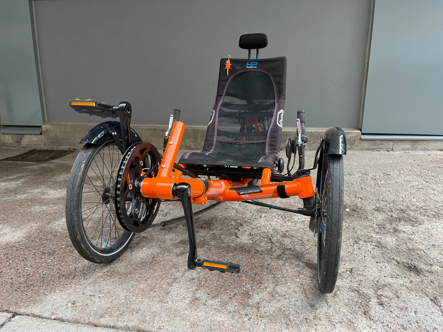 Kolmipyöräinen nojapyörä HP Velotechnik Gecko 20