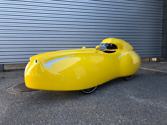 E-Quattrevelo Velomobiili (demo model)